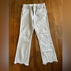 Mother the Tripper Chew Baby Blue Jeans Size 31